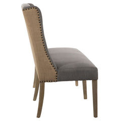 Reilly Gray Bench - Ornate Home