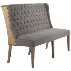 Reilly Gray Bench - Ornate Home