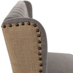 Reilly Gray Bench - Ornate Home