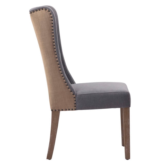 Reilly Gray Dining Chair - Ornate Home