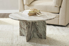 Reilly Rusty Gray Coffee Table - Ornate Home