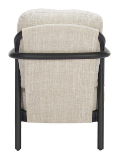 Rein Beige Accent Chair - Ornate Home