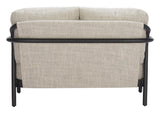 Rein Beige Loveseat - Ornate Home