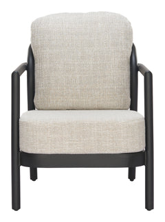 Rein Beige Outdoor Accent Chair - Ornate Home