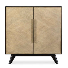 Reina Woodtone Modern 2 Door Cabinet - Ornate Home