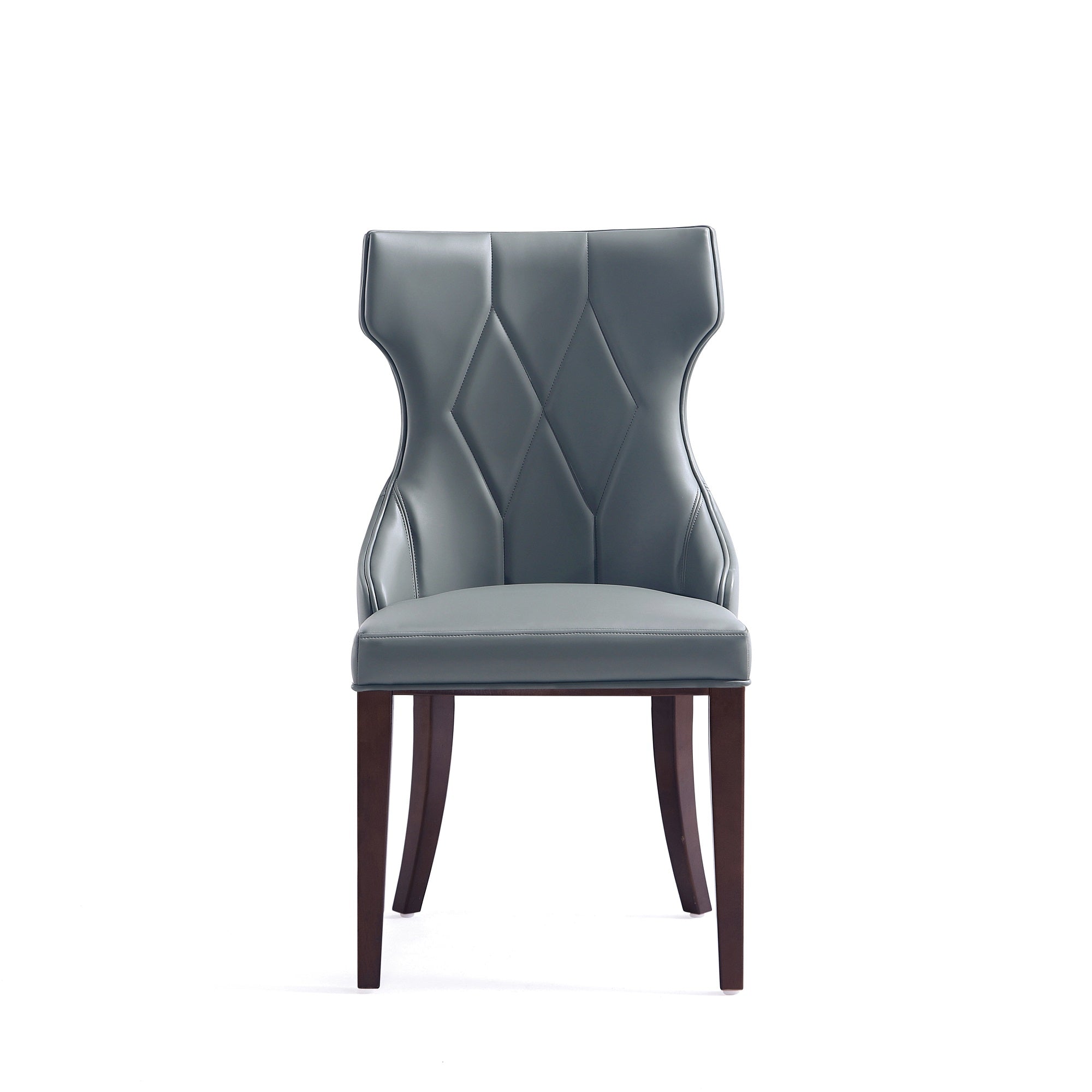 Reine Faux Leather Dining Chair - Thumbnail 4