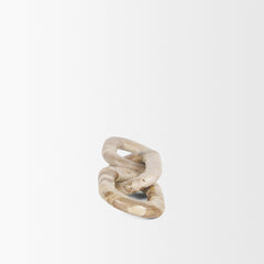 Reinir Beige Marble Chain Link Decorative Object - Ornate Home