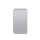 Rekha Mirrored & Faux Crystals Accent Table - Ornate Home