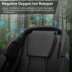 Relaxation 09 - Electric Zero Gravity Heated Massage Chair with SL Track - Ornate Home