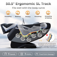 Relaxation 29-Full Body Massage Chair with Waist Heating & Airbag Massage - Ornate Home