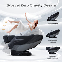 Relaxation 29-Full Body Massage Chair with Waist Heating & Airbag Massage - Ornate Home