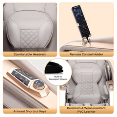 Relaxation 29-Full Body Massage Chair with Waist Heating & Airbag Massage - Ornate Home