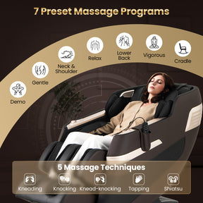 Relaxation 44 - Fully Body Massage Chair with Airbags and Waist Heater - Ornate Home