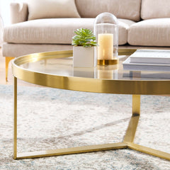 Relay Gold Coffee Table - Ornate Home