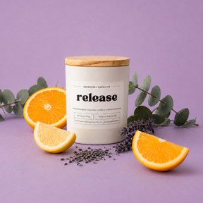Release 5.3oz Soy Candle - Ornate Home