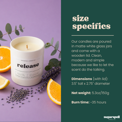 Release 5.3oz Soy Candle - Ornate Home