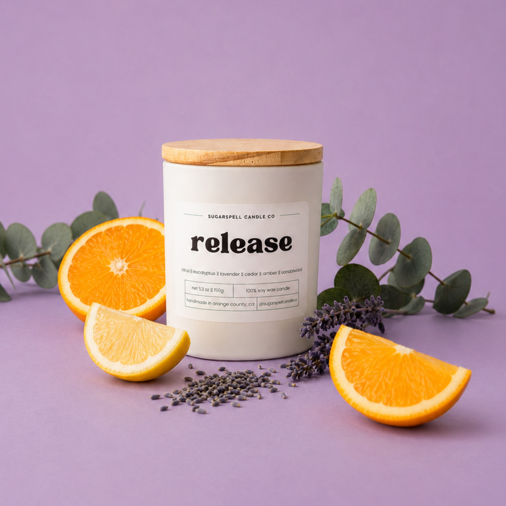 Release 5.3oz Soy Candle