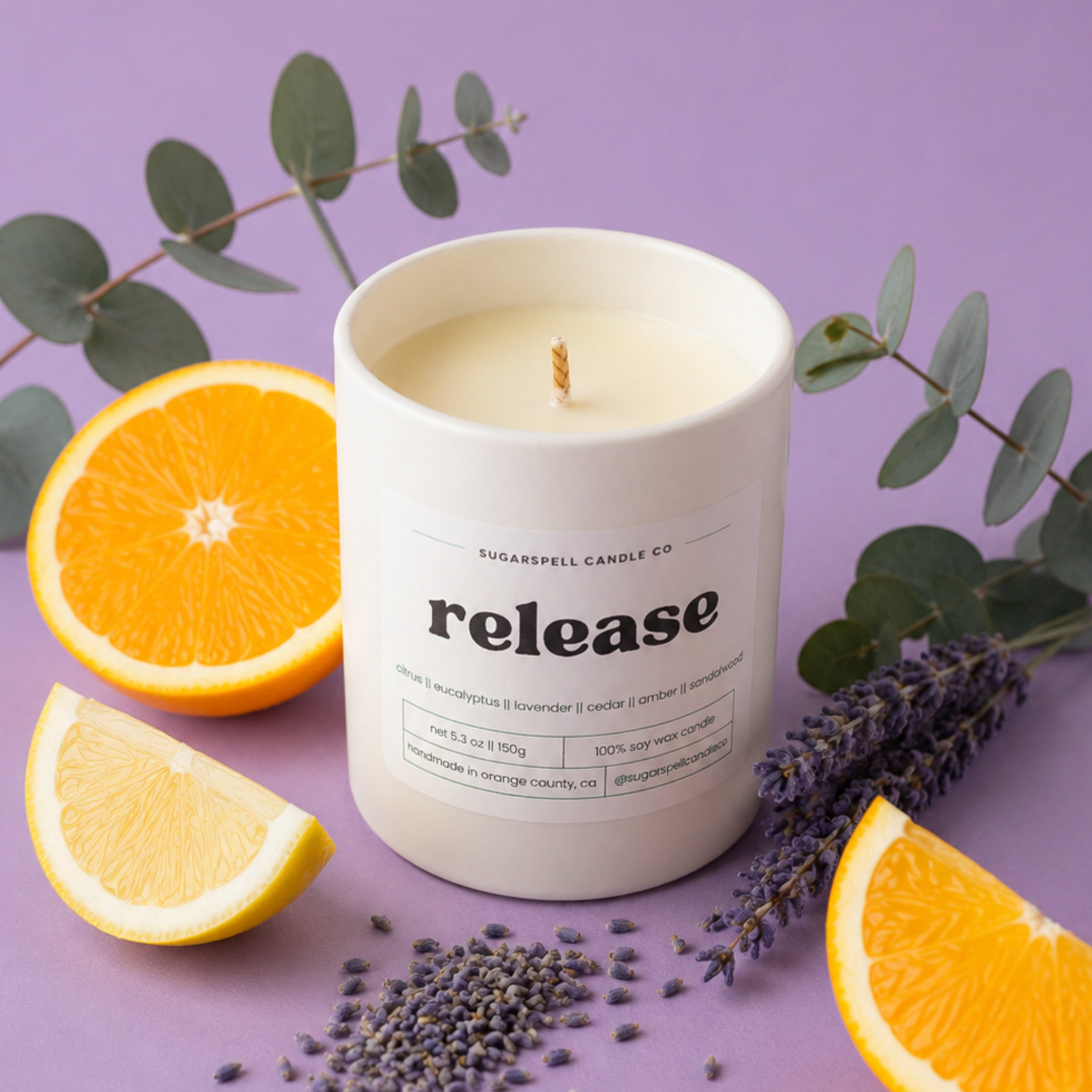 Release 5.3oz Soy Candle