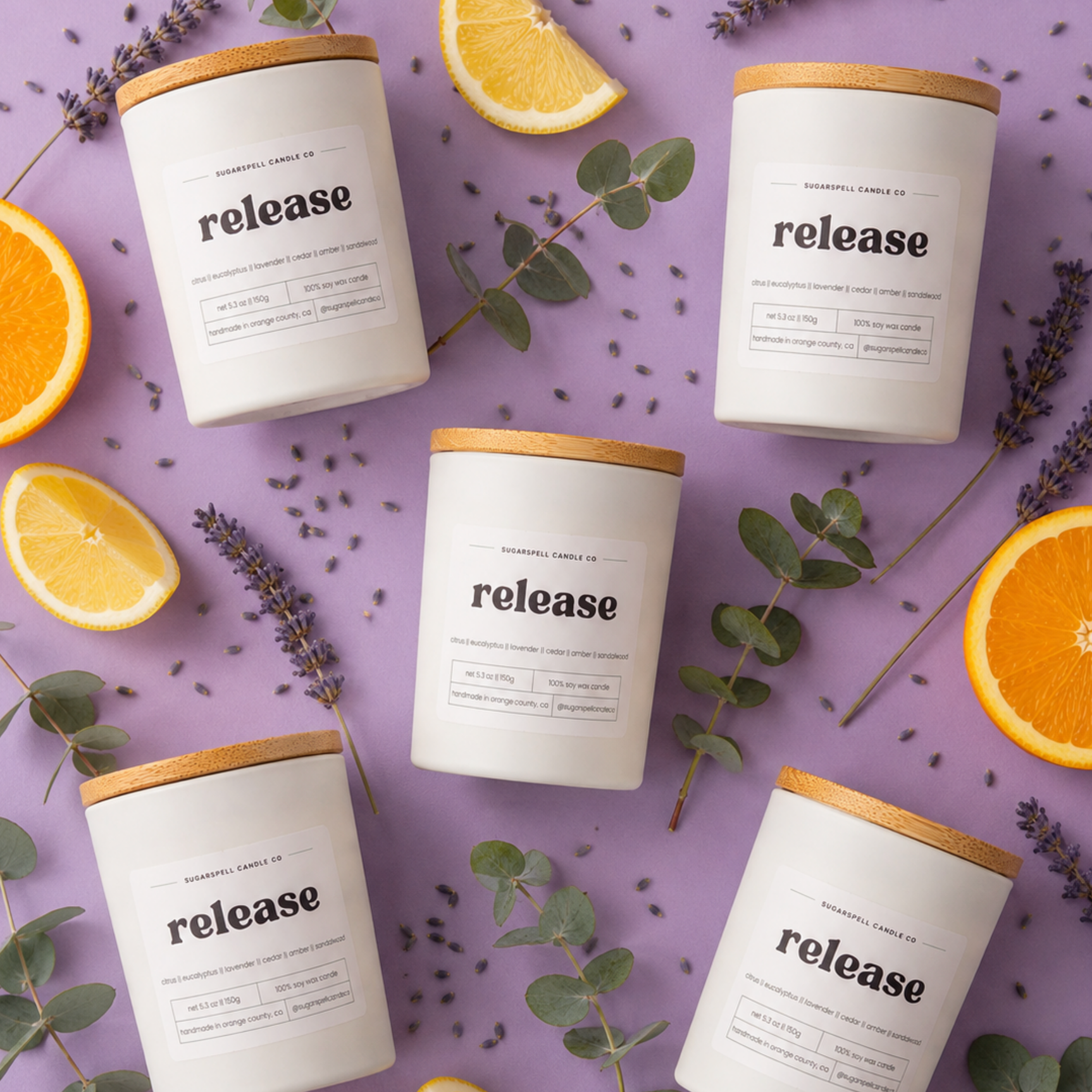 Release 5.3oz Soy Candle