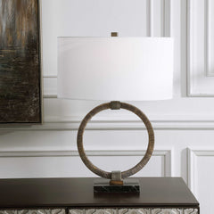 Relic Aged Gold Table Lamp - Ornate Home
