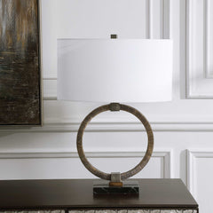 Relic Aged Gold Table Lamp - Ornate Home