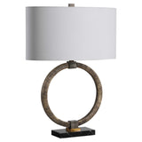 Relic Aged Gold Table Lamp - Ornate Home