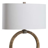 Relic Aged Gold Table Lamp - Ornate Home