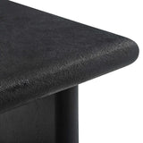 Relic Black Concrete Textured Coffee Table - Ornate Home