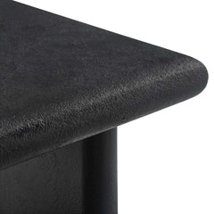 Relic Black Concrete Textured Coffee Table - Ornate Home