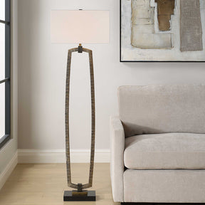 Relic Gold Floor Lamp - Ornate Home