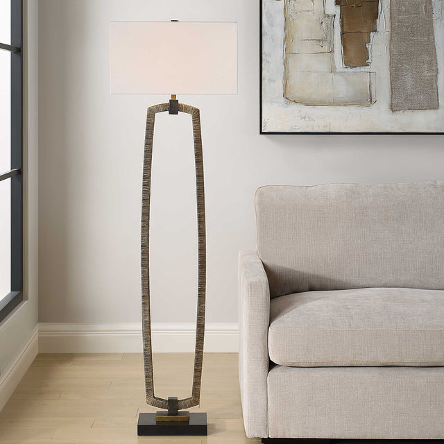 Relic Gold Floor Lamp - Ornate Home