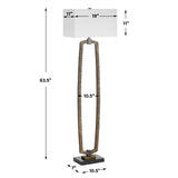 Relic Gold Floor Lamp - Ornate Home