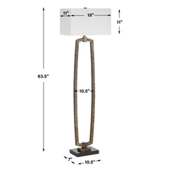 Relic Gold Floor Lamp - Ornate Home