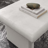 Relic White Concrete Textured Coffee Table - Ornate Home