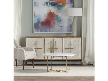 Rembrandt Brown/Beige Sideboard - Ornate Home