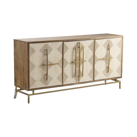 Rembrandt Brown/Beige Sideboard - Ornate Home