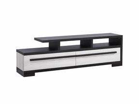 Remington Black/White 72" TV Stand - Ornate Home