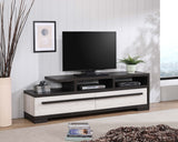 Remington Black/White 72" TV Stand - Ornate Home