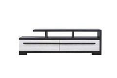 Remington Black/White 72" TV Stand - Ornate Home