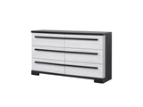 Remington Black/White Dresser - Ornate Home