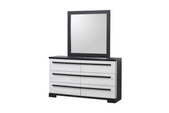 Remington Black/White Dresser - Ornate Home