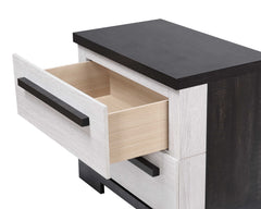 Remington Black/White Nightstand - Ornate Home