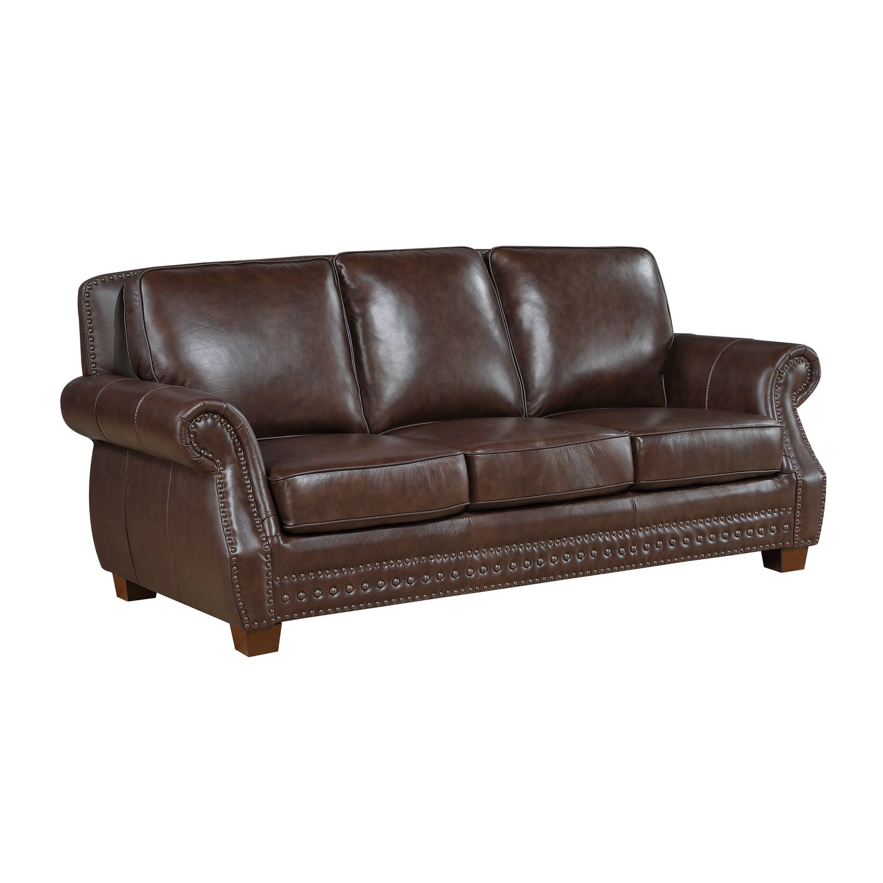 Remington Brown Sofa - Ornate Home