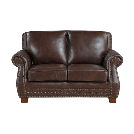 Remington Brown Sofa and Loveseat - Ornate Home