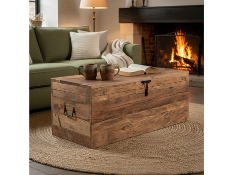 Remington Brown Trunk - Ornate Home