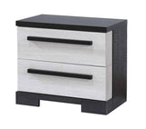 Remington Chalk/Ebony Panel Bedroom Set - Ornate Home