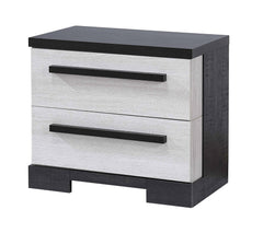 Remington Chalk/Ebony Panel Bedroom Set - Ornate Home