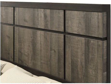 Remington Rustic Gray/Dark Ebony Bedroom Sets - Ornate Home