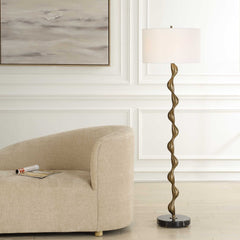 Remolino Bronze Floor Lamp - Ornate Home