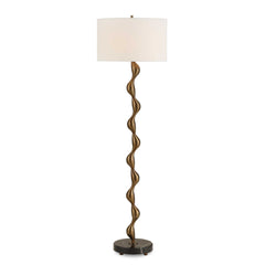 Remolino Bronze Floor Lamp - Ornate Home